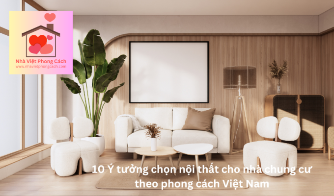 10 Ý tưởng chọn nội thất cho nhà chung cư theo phong cách Việt Nam